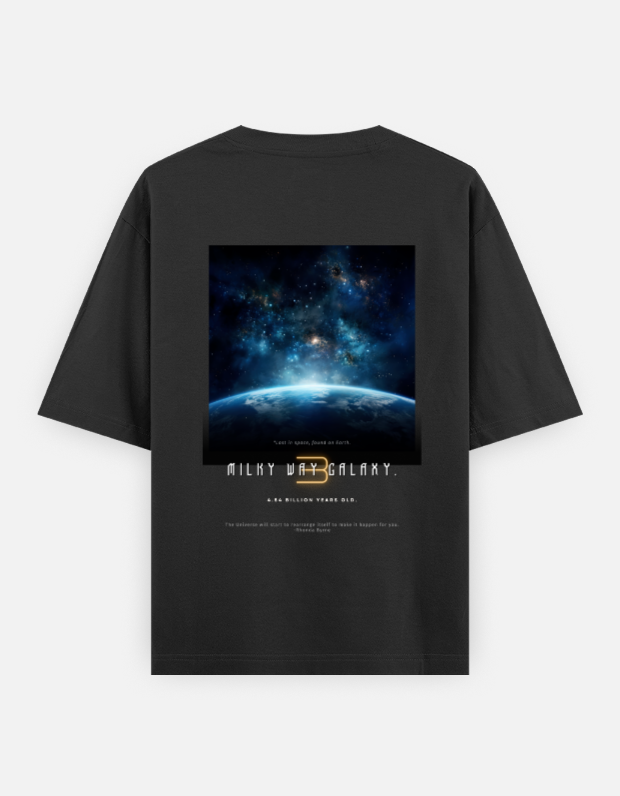 Galaxy Unisex Oversized T-shirt - Image 2